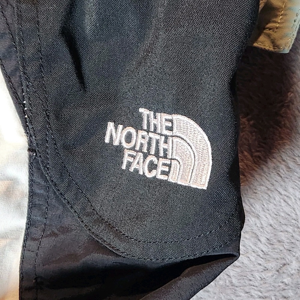 The North Face Jacket Womens 8 Green Black Ski Hood Color Block VTG Y2k Gorpcore - Picture 5 of 9